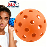 15-Pack 74mm Purple Pickleballs 40-Holes