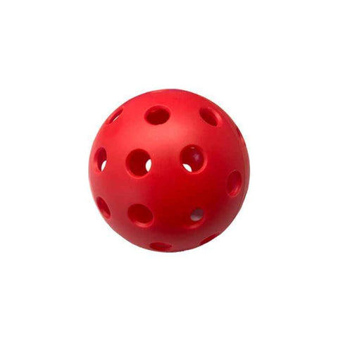 15-Pack 74mm Red Pickleballs 40-Holes