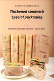 200 Sheets of PE Coated Kraft Paper 28×38 cm Style-4