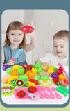 22-Piece Fruit And Veggie Cutting Toy Set With Pizza (Random Assorted)