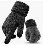 3-Pairs Double Layer Chenille Black