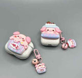 Cake Pig Bluetooth Earphone Case + pendant AirPods 1/2