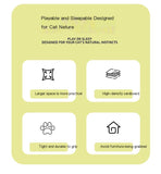 CatRoundPaw-ShapedLitterBox-Diameter:45cm(ThinStyle)