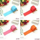 Colored Crepe Paper - Ivory white,20Rolls
