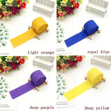 Colored Crepe Paper - Navy blue,20Rolls