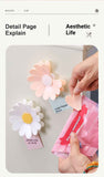 Daisy Sealing Clips Set White