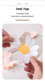 Daisy Sealing Clips Set White