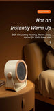 Desk heater grey