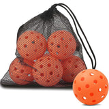 Durable Rose-Red Pickleballs 40-Holes 12-Pack (Color Box)