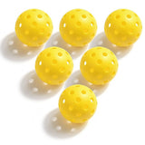 Durable White Pickleballs 40-Holes 12-Pack (Color Box)