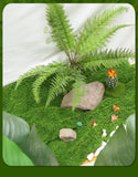 Enchanted Greenery Faux Moss Mat 100cm×50cm