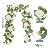 Eucalyptus Aquatic Vine - 60 Heads 2 Forks - P