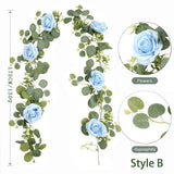 Eucalyptus Aquatic Vine - 60 Heads 2 Forks - P