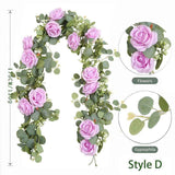 Eucalyptus Flower Vine – Champagne