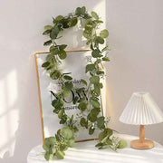 Eucalyptus Rattan-48 Heads Three-forked With Fruits