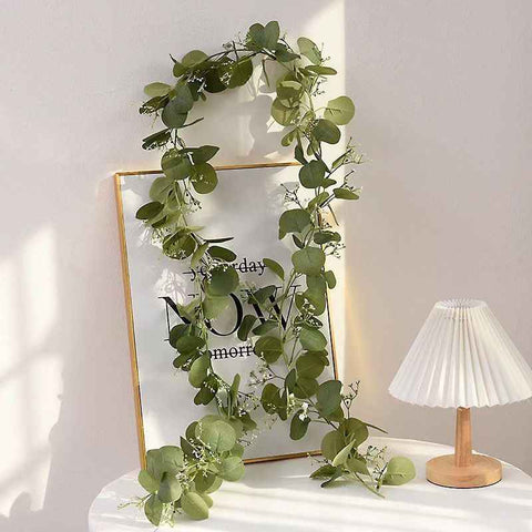 Eucalyptus Rattan-48 Heads Three-forked With Fruits