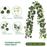 Eucalyptus Rattan - 60 Heads