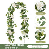 Eucalyptus with Flowers - C