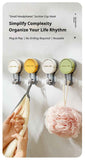 green Suction cup hook