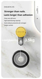 green Suction cup hook