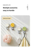 green Suction cup hook