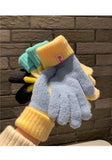 Knit Gloves Black