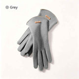 Ladies Winter Warm Cashmere Gloves DY43 Dai Yue Black