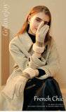 Ladies Winter Warm Cashmere Gloves DY50 Gray