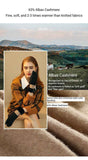 Ladies Winter Warm Cashmere Gloves DY50 Gray
