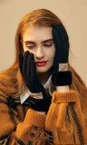 Ladies Winter Warm Cashmere Gloves DY50 Gray