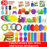 Long strip suction cup toy - 6 pieces