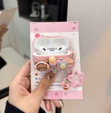 Music Bear Bluetooth Earphone Case + pendant AirPods 1/2