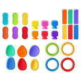 Musical Sensory Stone Toys - 8-piece Set