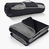 utdoor Camping Blanket - Black