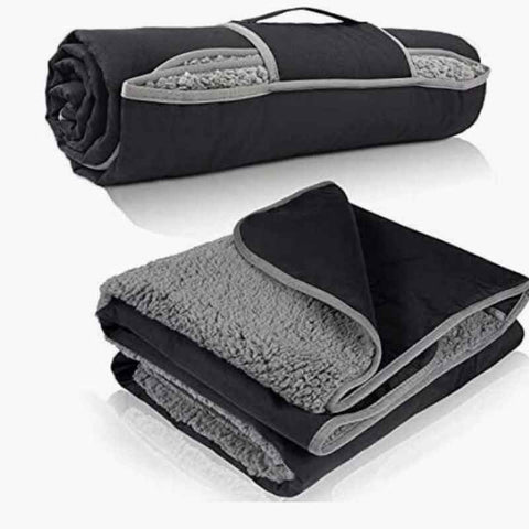 utdoor Camping Blanket - Black