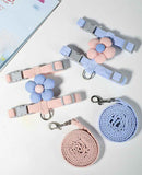 Pet Harness-Blue+1.2m Leash+Size S
