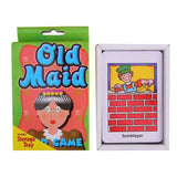Set of 4 Assorted Card Games Crazy Eights Old Maid Hearts And Go Fish