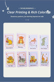 Set of 4 Assorted Card Games Crazy Eights Old Maid Hearts And Go Fish