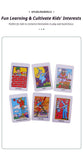 Set of 4 Assorted Card Games Crazy Eights Old Maid Hearts And Go Fish