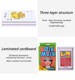 Set of 4 Assorted Card Games Crazy Eights Old Maid Hearts And Go Fish