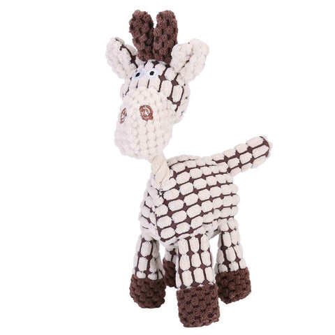 Squeaky Pink Donkey and Squeaky White Goat 2-Pack
