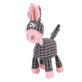 Squeaky Pink Donkey and Squeaky White Goat 2-Pack