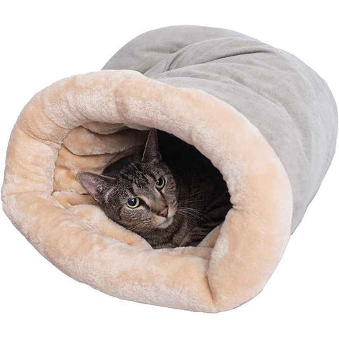 Universal Warm Pet Bed for Cats and Dogs Gray