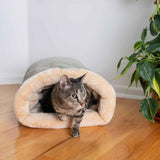 Universal Warm Pet Bed for Cats and Dogs Gray