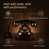 Wireless Bluetooth Landline Black