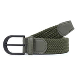 Men's Woven Belt Army Grn 01