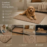2pcs Coffee Pet Pad, Size XL (100×70cm) In Australia - Darrahopens