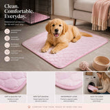 2pcs Pink Ice Silk Pet Pad, Size S (50×40cm) In Australia - Darrahopens