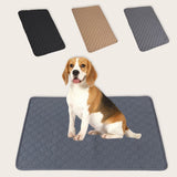 2pcs Pink Ice Silk Pet Pad, Size M (60×50cm)