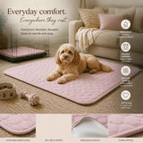 2pcs Pink Ice Silk Pet Pad, Size L (70×55cm) In Australia - Darrahopens